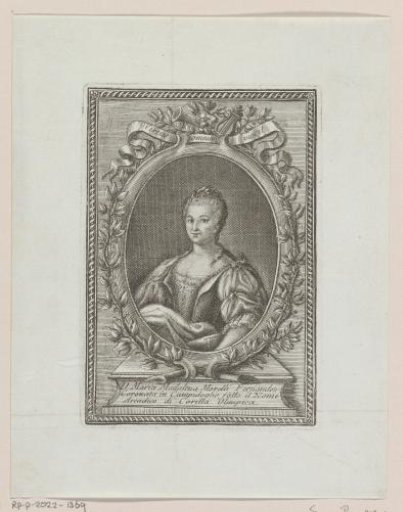Portrait of Maria Maddalena Morelli