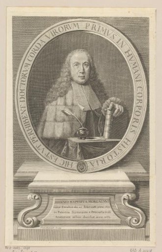 Portrait of Giovanni Battista Morgagni