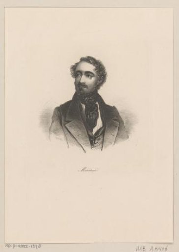 Portrait of Napoleone Moriani