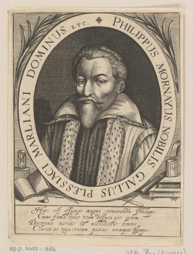 Portrait of Philippe du Plessis-Mornay