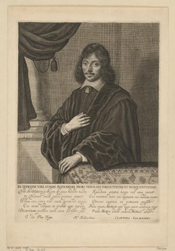 Portrait of Alexander Morus