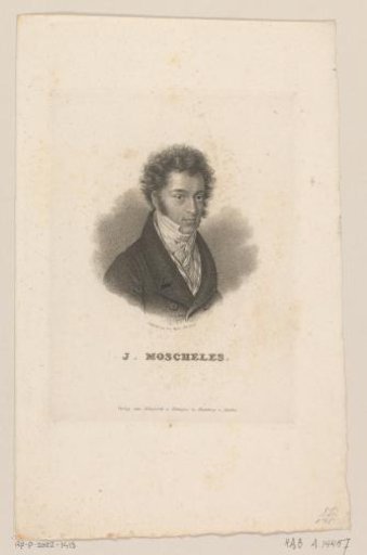 Portrait of Ignaz Moscheles