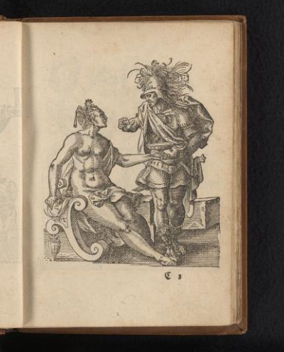 Circe offering Odysseus the poison cup