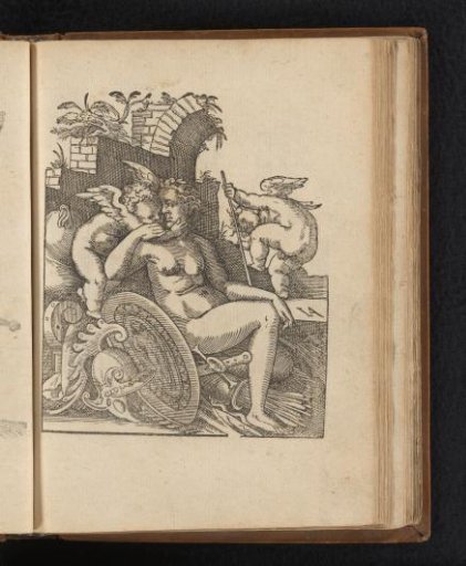 Venus with two putti