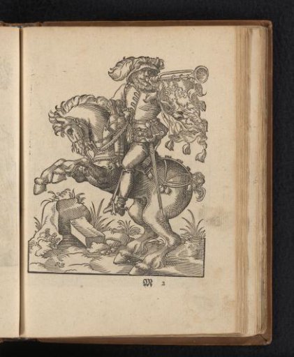 Trumpeter on Horseback