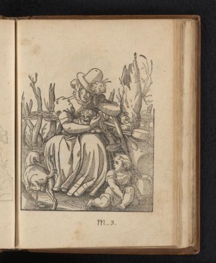Seated Woman with Lapdog