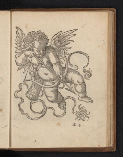 Cupid Shooting an Arrow