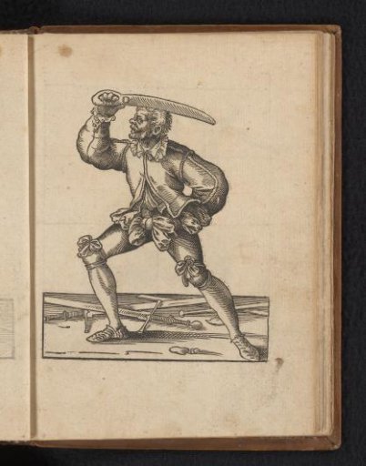 Weapon exercise with a backsword
