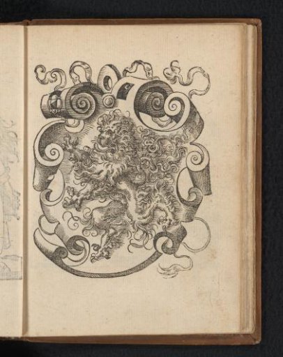 Shield with a lion