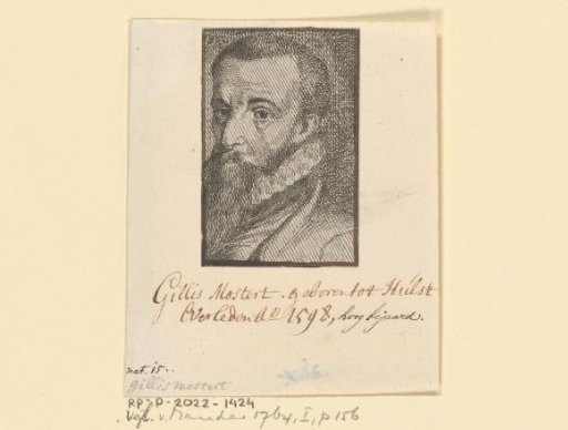 Portrait of Gilles Mostaert