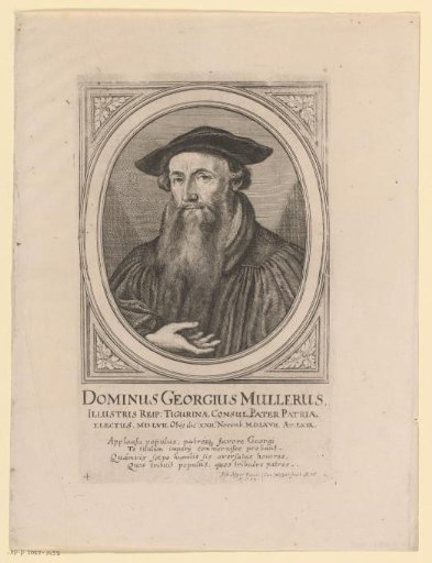 Portrait of Georg Müller