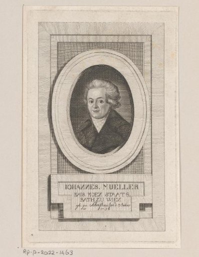 Portrait of Johannes von Müller