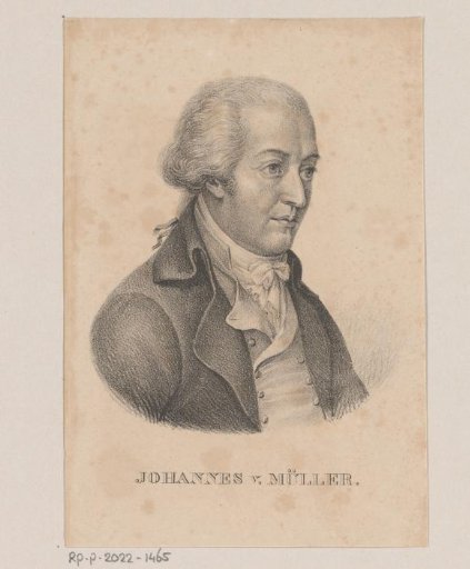 Portrait of Johannes von Müller