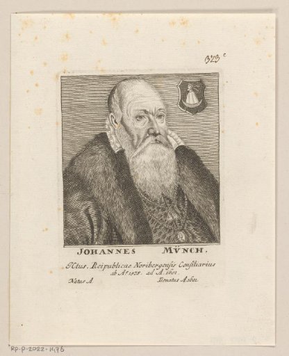 Portrait of Johann Mönch