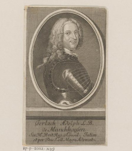 Portrait of Gerlach Adolph von Munchhausen