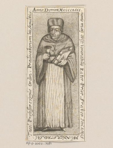 Portrait of Johannes Münnerstadt