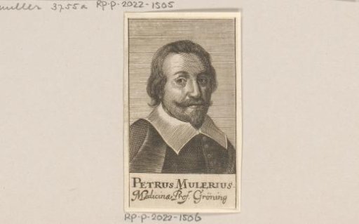 Portrait of Petrus Mulerius