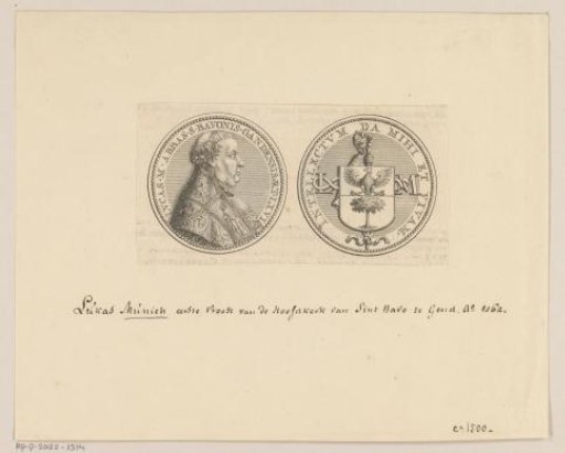 Medal with the portrait of Lucas Munich