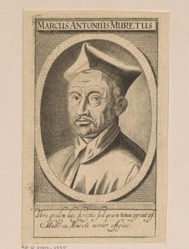 Portrait of Marco Antonio Muretus