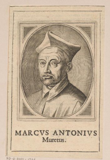 Portrait of Marco Antonio Muretus
