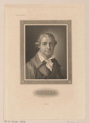 Portrait of Johann Carl August Musäus