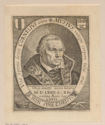 Portrait of Cornelis Musius