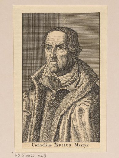 Portrait of Cornelis Musius
