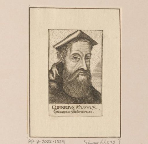 Portrait of Cornelio Musso
