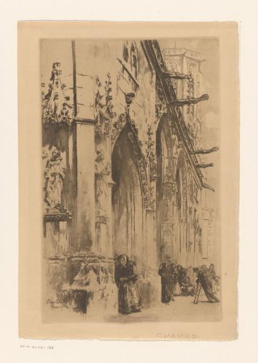The Saint Germain L'Auxerrois in Paris
