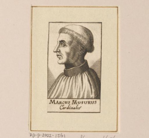 Portrait of Marcus Musurus