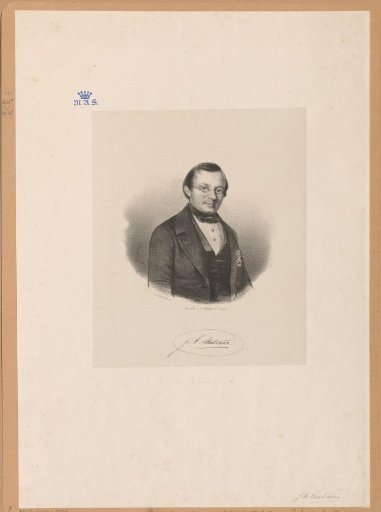 Portrait of Jacobus Arnoldus Mutsaers