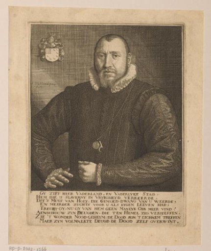 Portrait of Jacob Muys van Holy
