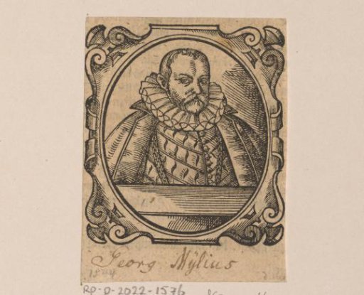 Portrait of Georg Mylius