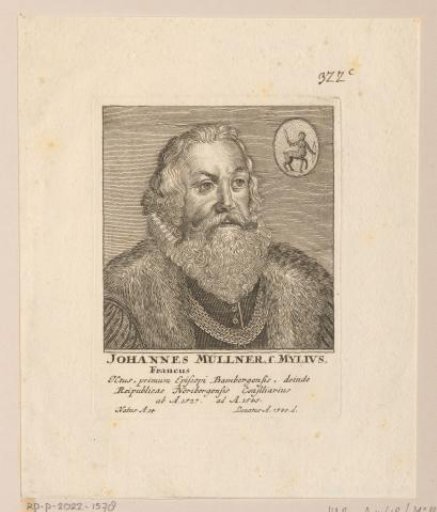 Portrait of Johann Mylius