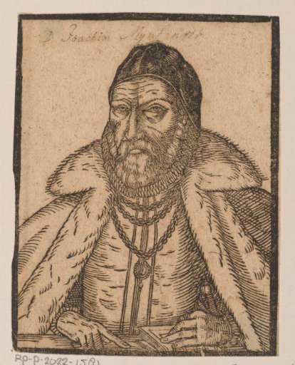 Portrait of Joachim Mynsinger von Frundeck