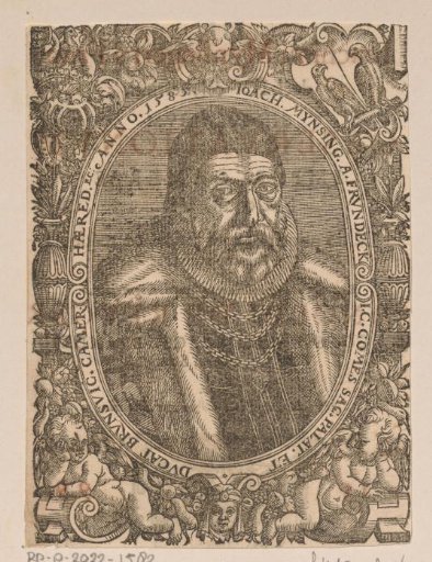 Portrait of Joachim Mynsinger von Frundeck