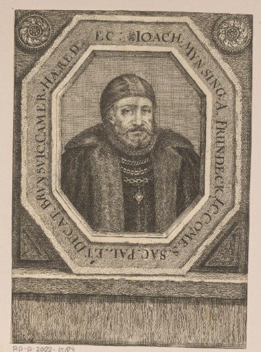 Portrait of Joachim Mynsinger von Frundeck