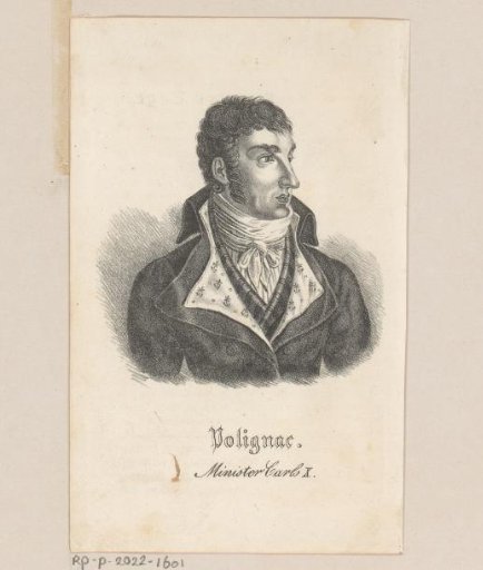 Portrait of Jules de Polignac