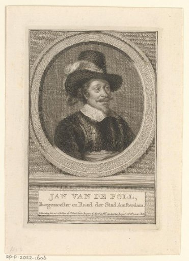Portrait of Jan van de Poll