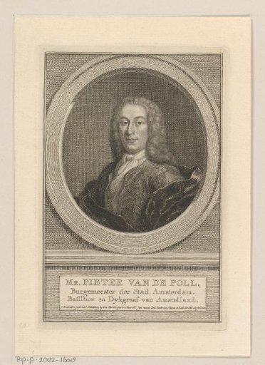 Portrait of Pieter van de Poll