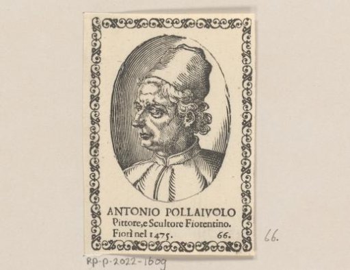 Portrait of Antonio Pollaiuolo
