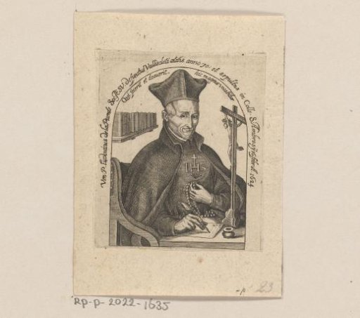 Portrait of Luis de la Puente at the age of 70