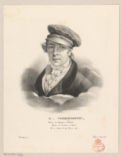 Portrait of Hendrik Jozef Franciscus van der Poorten