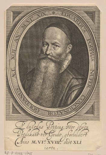 Portrait of Eduard Poppius at the age of 52