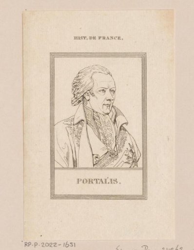 Portrait of Jean-Étienne-Marie Portalis