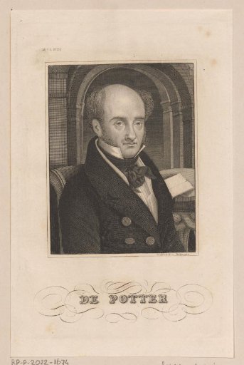 Portrait of Louis Joseph de Potter
