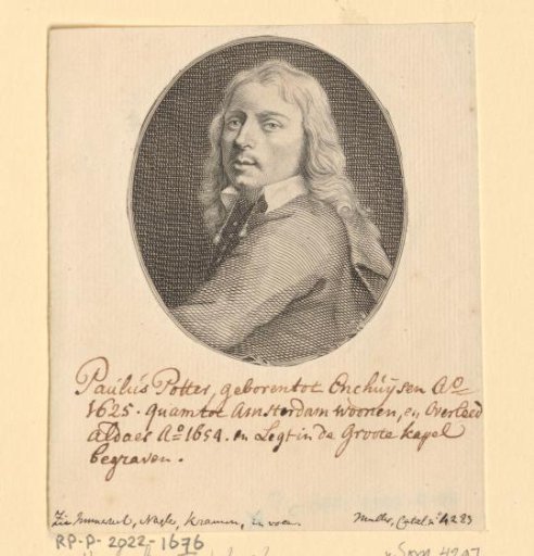 Portrait of Paulus Potter