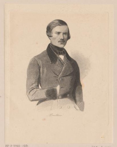 Portrait of Placide-Alexandre-Guillaume Poultier