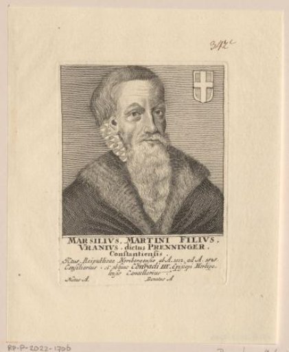 Portrait of Marsilius Prenninger