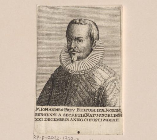 Portrait of Johann Preu